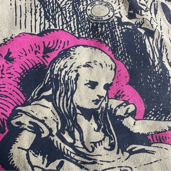 Alice in Wonderland Canvas Tote Bag - Picture 4 of 7